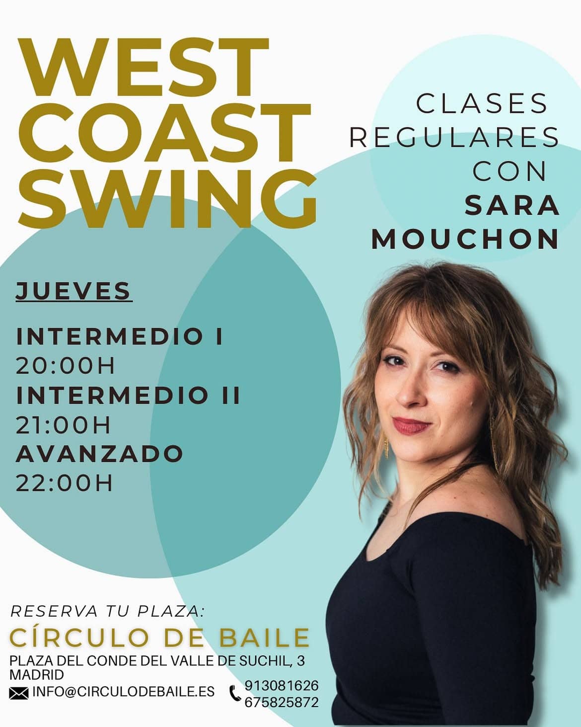 Academias, Clases de Baile, Eventos e Intensivos  de West Coast Swing y Modern Swing en Madrid (Spain)